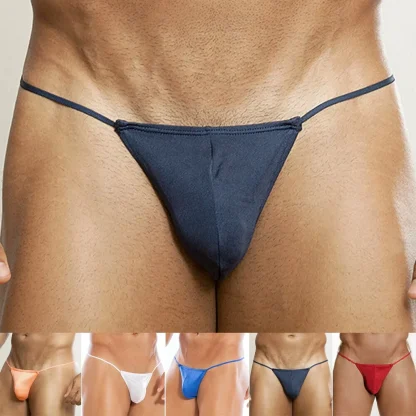 Solid Color Thin G-string - Image 6