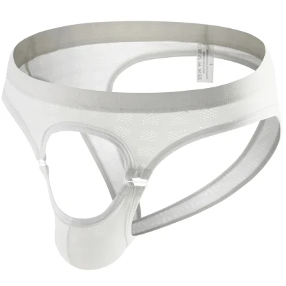 Breathable Open Crotch Jockstrap - Image 4