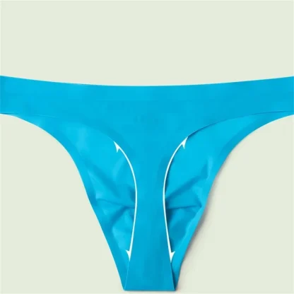 Seamless Fitness Solid Thong - Image 5