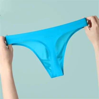 Seamless Fitness Solid Thong - Image 3