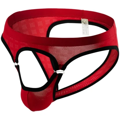 Breathable Open Crotch Jockstrap - Image 2