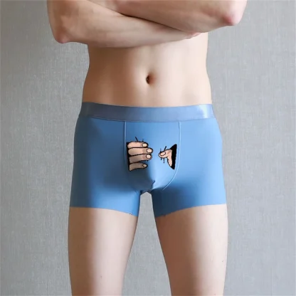 Funny Print Comfy Boxer Briefs - Image 2